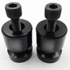 XKH- Black Swingarm Spools "GSXR" Engraved Logo 8mm Thread Compatible with Suzuki GSX-R 1000 2001-2012/ GSXR 600 1992-2011/ SV650S 1999-2009/ TL1000R 1998-2003 [B06Y433PY7] view 2
