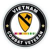 Combat Veteran 1st Cavalry with Vietnam Campaign Ribbons view 1