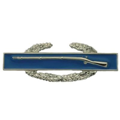 Army Combat Infantry Badge Auto Emblem - 4" x 1 1/4"