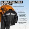 Tourmaster Shield Two-Piece Motorcycle Rainsuit view 4