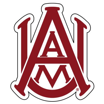 Alabama A&M Decal (AAMU Decal (3",4",6"), 6 in)