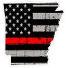 Arkansas State (C6) Thin Red Line Vinyl Decal Sticker Car/Truck Laptop/Netbook Window 5" Inch- by CustomDecal US view 1