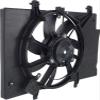 CPP FO3115186 Direct Fit Plastic Cooling Fan Assembly for 2011-2016 Ford Fiesta view 2