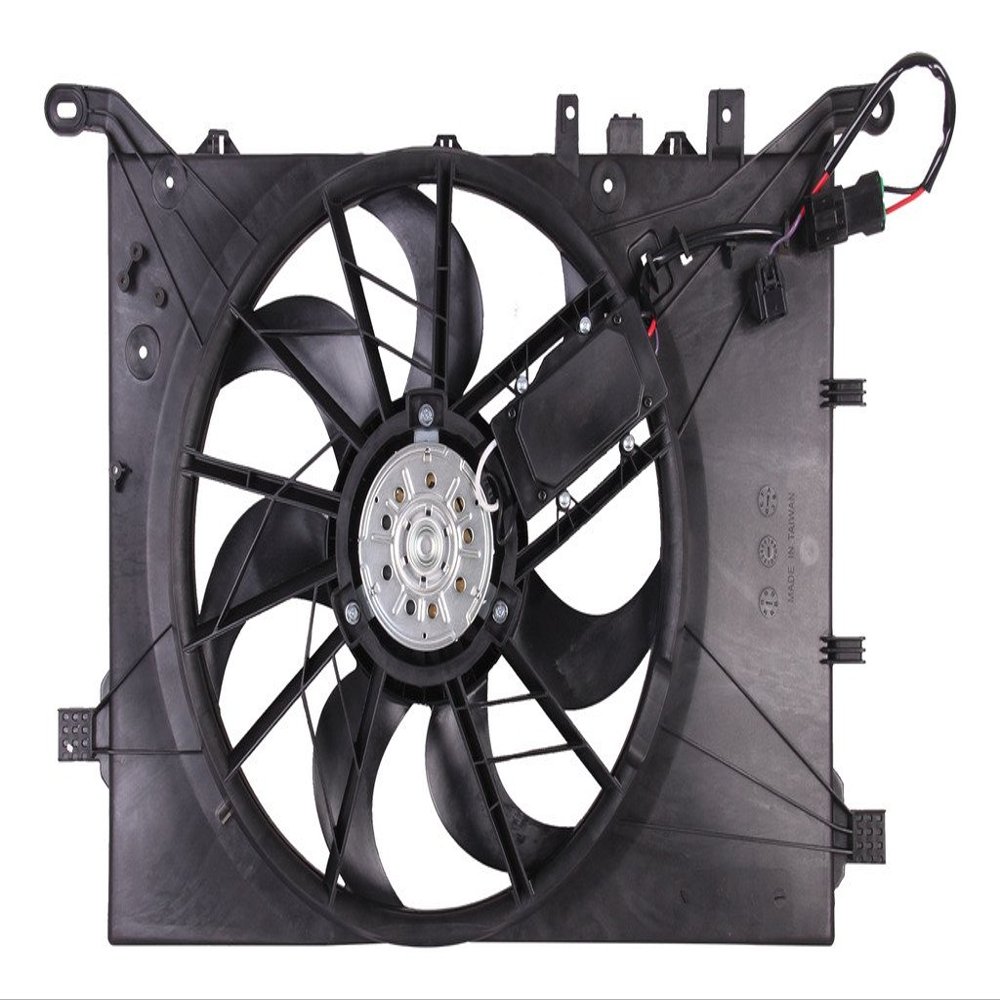 Tong Yang FAN-VV67008A Replacement Radiator/Condenser Cooling Fan Assembly 01'-03' VV S60/V70/XC70 01-03, S8000-03 W/Control Module(FAN-VV67008A)