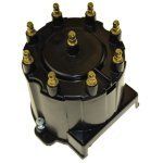 Ignition Distributor Cap Compatible with Volvo 7.4Gi, 7.4GL, 7.4GSi, 8.2GSi, DPX385, DPX415 Ignit. Type Delco EST Part# E64-0014 OEM# Crusader 38070 / Mercruiser 808483, 808483T3