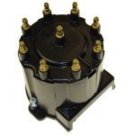 Ignition Distributor Cap Compatible with Volvo 7.4Gi, 7.4GL, 7.4GSi, 8.2GSi, DPX385, DPX415 Ignit. Type Delco EST Part# E64-0014 OEM# Crusader 38070 / Mercruiser 808483, 808483T3