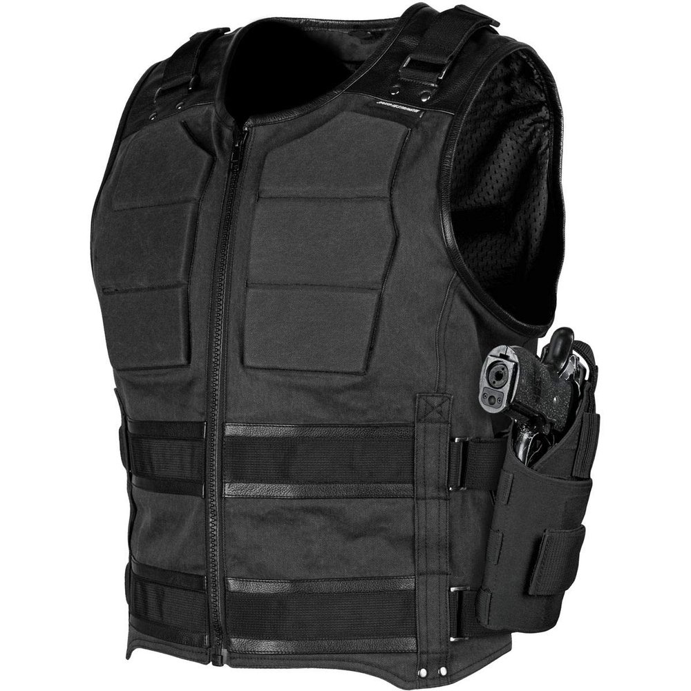 Speed and Strength True Grit Armored Vest (Small) (Black)