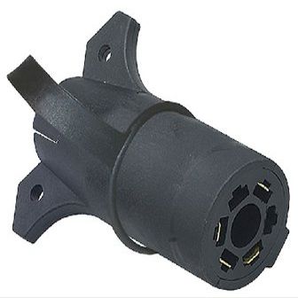 Seachoice 50-57741 adapter 7way rv style to 4flat
