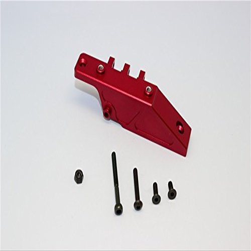 Axial Yeti (AX90026) & Yeti SCORE (AX90050, AX90068) Upgrade Parts Aluminum Rear Axle Mount - 1Pc Set Red