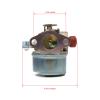 The ROP Shop | New Carburetor CARB for Tecumseh LEV115 LEV120 Lawn Mower Engine 640278A 640278 view 3