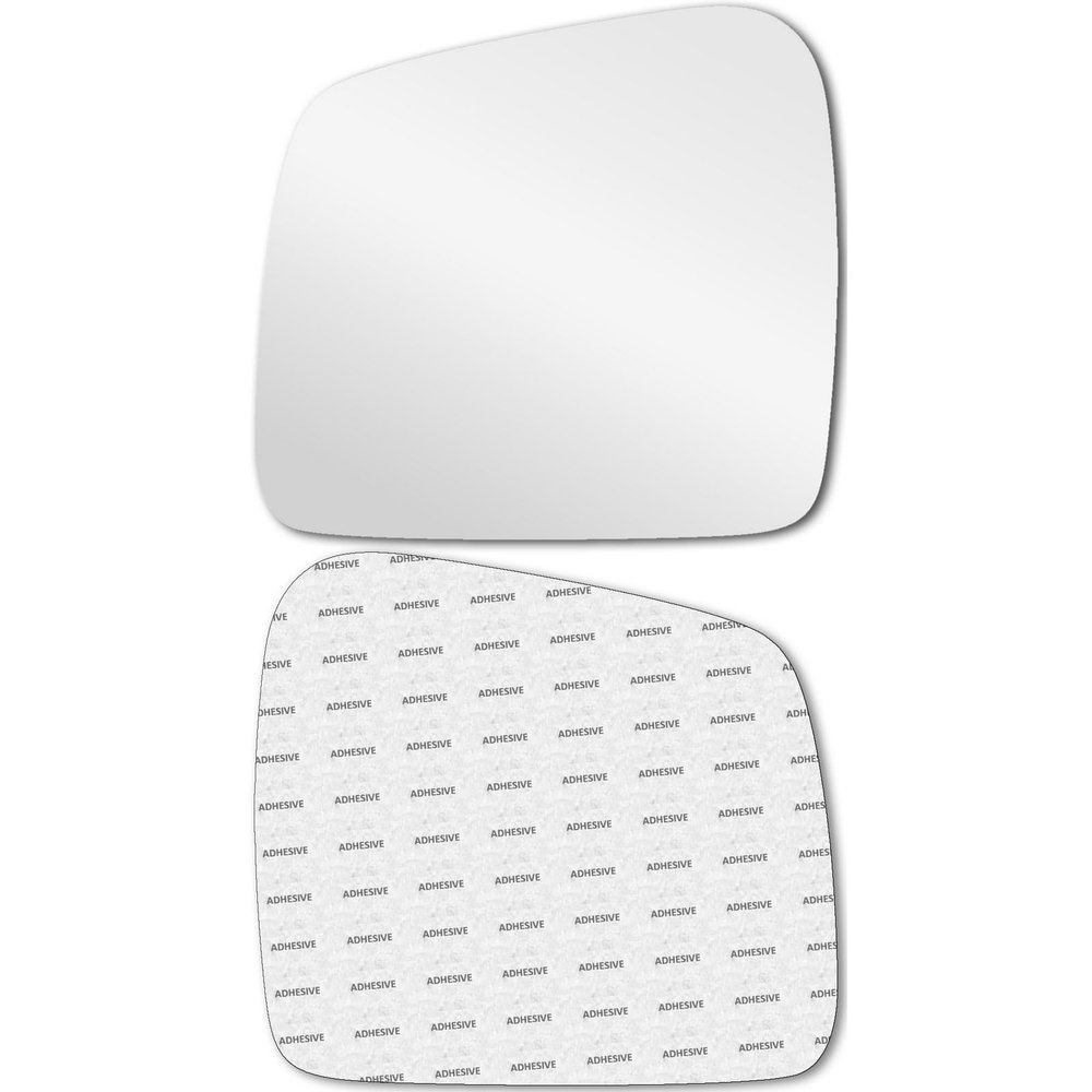 New Replacement Mirror Glass with Full Size Adhesive for 2011-2022 Jeep Grand Cherokee 2011-2023 Dodge Durango Driver Side View Left LH