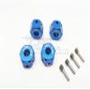 Aluminum Universal Hex Adapter 12mmx8mm - 4Pcs Set Blue view 1