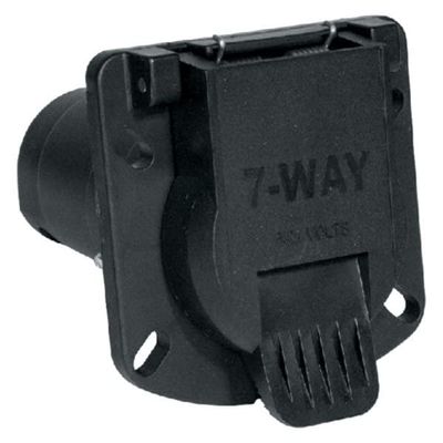 Seachoice 50-57981 7wy rd rv c conn w/door plast