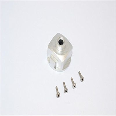 GPM Aluminum Diff Case for Axial Yeti, Yeti SCORE, EXO, Wraith & SCX10-1 Pc Set Silver