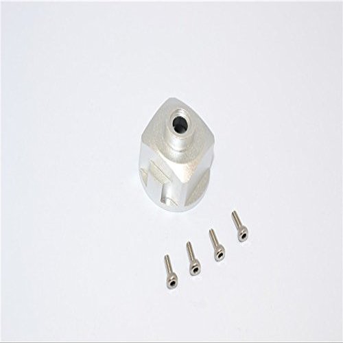 GPM Aluminum Diff Case for Axial Yeti, Yeti SCORE, EXO, Wraith & SCX10-1 Pc Set Silver