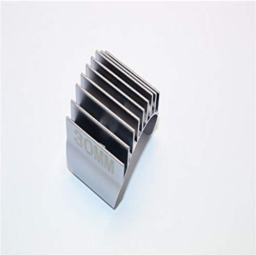 Aluminum Motor Heat Sink Mount 30mm for 1/10 540, 360 Motor - 1Pc Gray Silver