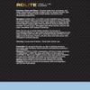 Rolite Wheel Tire Cleaner 16 Fl. Oz. Acid-free Brake Dust Remover Safe for Clear Coats All Finishes Road Grime view 2