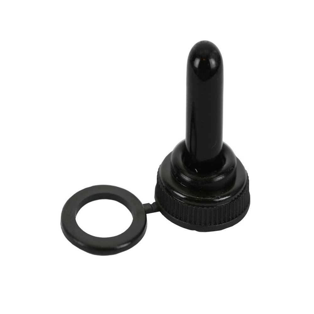 TEMCo Silicone Rubber Boot Cap for Toggle Switch Waterproof M12x0.75 Thread