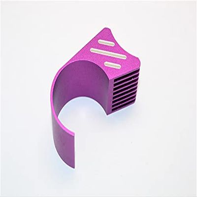 Aluminum 9Fins Motor Heat Sink - 1Pc Purple