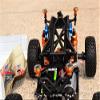 Axial Yeti Jr. SCORE Trophy Truck (AX90052) Upgrade Parts Aluminum Front & Rear Magnetic Body Mount - 4Pcs Set Brown view 2