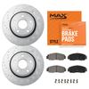 Max Advanced Brakes Front Brake Kit For Infiniti Q50 view 1