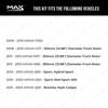 Max Advanced Brakes Front Brake Kit For Infiniti Q50 view 2
