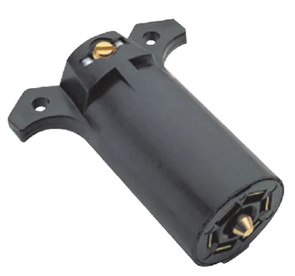 Seachoice 50-57891 7way round rv traler side conn