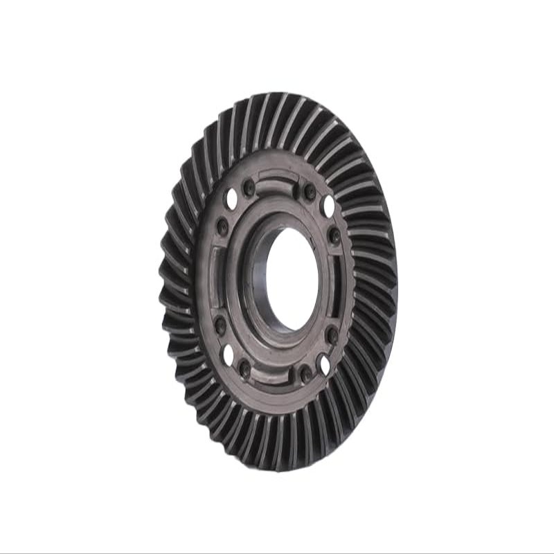 GPM For Traxxas X Maxx 4X4 Upgrade Parts Chrome Steel Front/Rear Gear (Use With GPM Spiral Gear #STXM1200F/G1 & STXM1200R/G1) - 1Pc Black