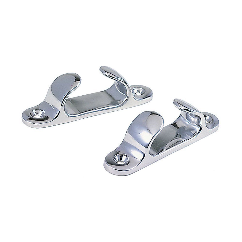 Perko 4" Straight Chock - Chrome Plated Zinc