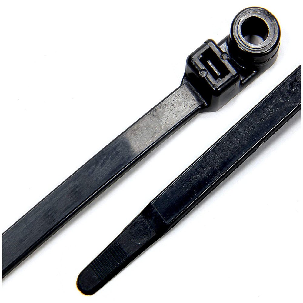 Allstar Performance ALL14392 14" Cable Tie with Mounting Hole 25 Pack