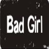 1080 Graphics 3 - Bad Girl 1 1/4" x 3" Hard Hat Biker Helmet Stickers Bs050 view 1