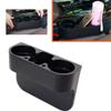 2PCS Black Seat Seam Wedge Car Drink Cup Holder Travel Drink Mount Stand Storage Size is 275 x 25mm, view 3