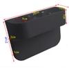 2PCS Black Seat Seam Wedge Car Drink Cup Holder Travel Drink Mount Stand Storage Size is 275 x 25mm, view 4