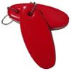 JQuad 2 Pack Jumbo Vinyl Coated RED Floating Keychain Key Floats -Made in The USA- (Red) view 2