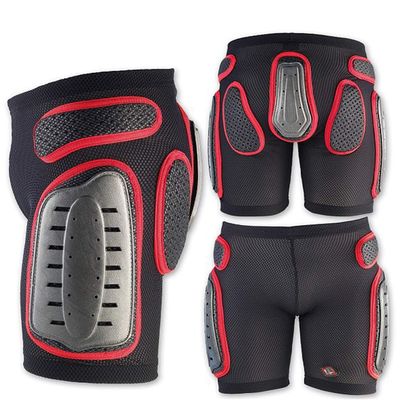 UFO PLAST PI09126 Made in Italy Plastic Padded Shorts/Size: M/Color: B/R