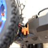 Axial Yeti Jr. Score Trophy Truck (AX90052) / Yeti Jr. Maverick (AXI90069) Upgrade Parts Aluminum Steering Assembly - 3Pcs Set Red view 2