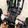 Axial Yeti Jr. Score Trophy Truck (AX90052) / Yeti Jr. Maverick (AXI90069) Upgrade Parts Aluminum Steering Assembly - 3Pcs Set Red view 4