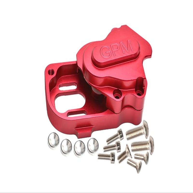 GPM For Kyosho Motorcycle NSR500 Upgrade Parts Aluminum Gear Box (Suitable For Modified Gear Ratio) - 1 Set Red