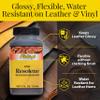 Fiebing's Acrylic Resolene (4 oz) - Protective Acrylic Leather Finisher - Glossy Finish Top Coat for Dyed & Polished Leathercraft - Flexible, Durable, Water Resistant for Boots, Couch, Purse (Brown) view 4