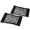 Universal Mesh Cargo Net Storage Net Wall Sticker Organizer Pouch Bag Storage Mesh Net for Car Trunk Storage Add On Organizers for Car Truck (15" x 9.5" (2 Packs)) view 1