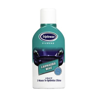 Triplewax Carnauba Wax High Gloss Car Wax for Deep Shine and Long-Lasting Protection, 17 fl oz
