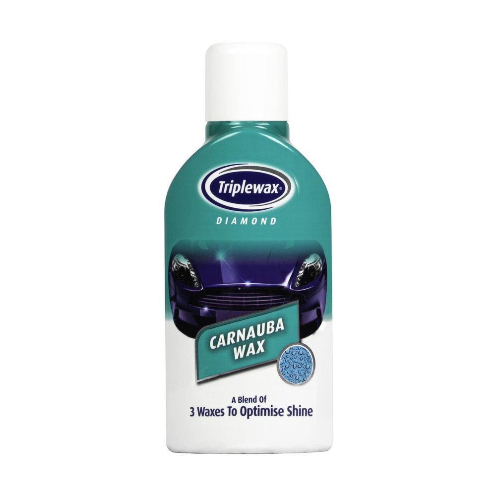 Triplewax Carnauba Wax High Gloss Car Wax for Deep Shine and Long-Lasting Protection, 17 fl oz