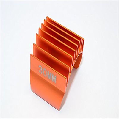 Aluminum Motor Heat Sink Mount 30mm for 1/10 540, 360 Motor - 1Pc Orange