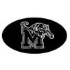 Memphis Hitch Cover (BLK/SIL M Tiger Hitch Cover (22126)) view 1