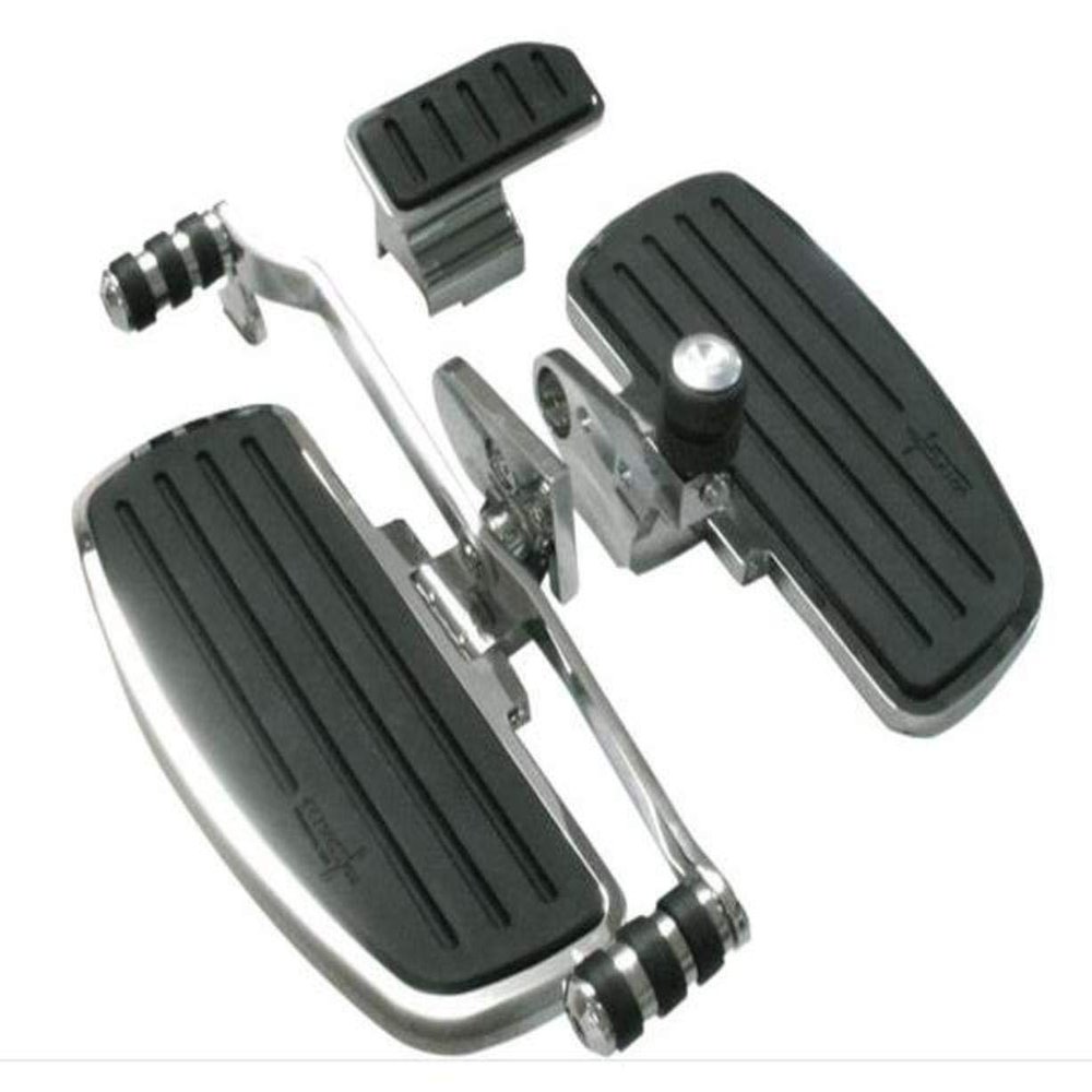 Rivco Products Premium Billet Driver Floorboards with Shifter Peg