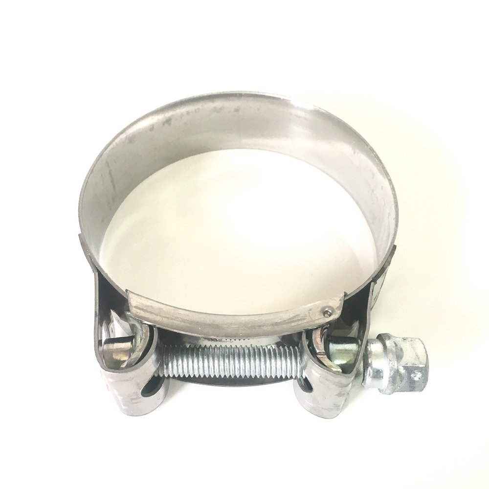 Mikalor - Supra W2 104mm-112mm Stainless Steel 4" T-Bolt Hose Clamp (Qty1) - 119-10200-1000