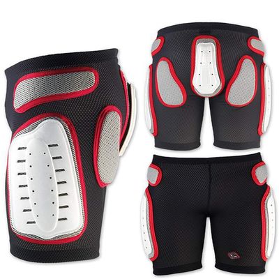 UFO PLAST PI09126 Made in Italy Plastic Padded Shorts/Size: L/Color: W/R