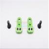 GPM For Tamiya MF01X Upgrade Parts Aluminum Front Knuckle Steering Mount - 1Pr Set Green view 1