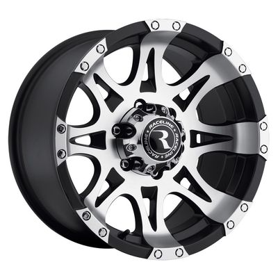 Raceline 982 Raptor Black Machine 16x8 8x170 0 P/N: 982-68081