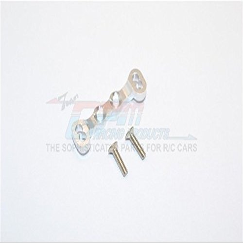 GPM For Kyosho Mini Inferno Upgrade Parts Aluminum Rear Upper Arm Bulk For Front Gear Box With Screws - 1Pc Set Silver